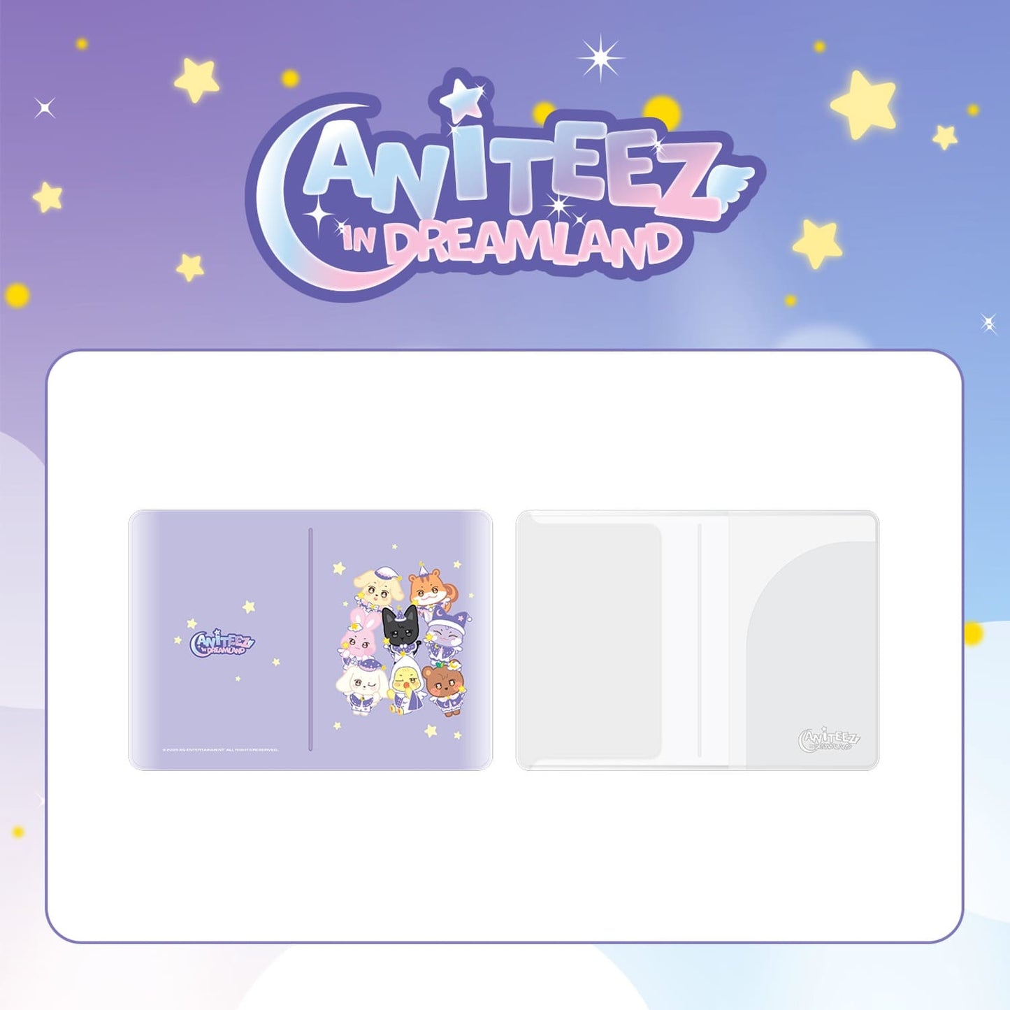 ATEEZ - ANITEEZ IN DREAMLAND OFFICIAL MERCH PASSPORT CASE