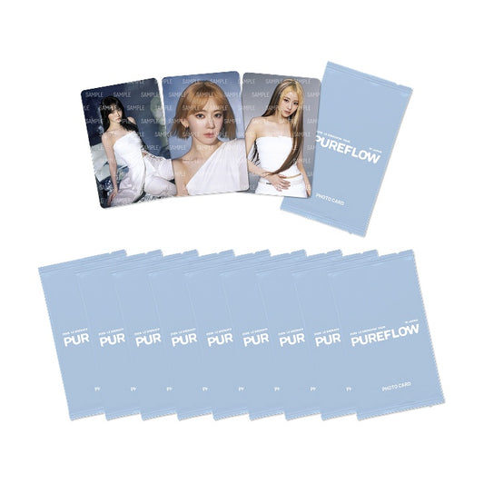 LE SSERAFIM - WORLD TOUR PUREFLOW IN JAPAN OFFICIAL MERCH PHOTO CARD 10SET