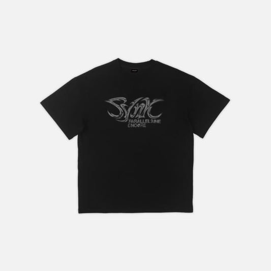 AESPA - 2024-25 AESPA LIVE TOUR - SYNK : PARALLEL LINE－ENCORE OFFICIAL MERCH T-SHIRT
