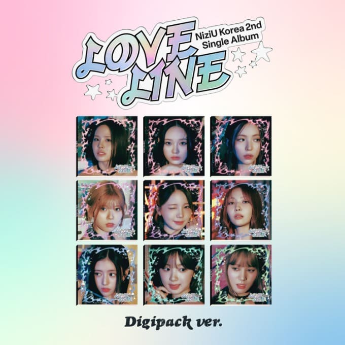NIZIU - 2ND KOREA SINGLE ALBUM LOVE LINE (DIGIPACK VER.)