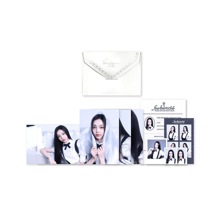 HEARTS2HEARTS - FOUR HEARTS CLUB OFFICIAL MERCH POSTCARD SET