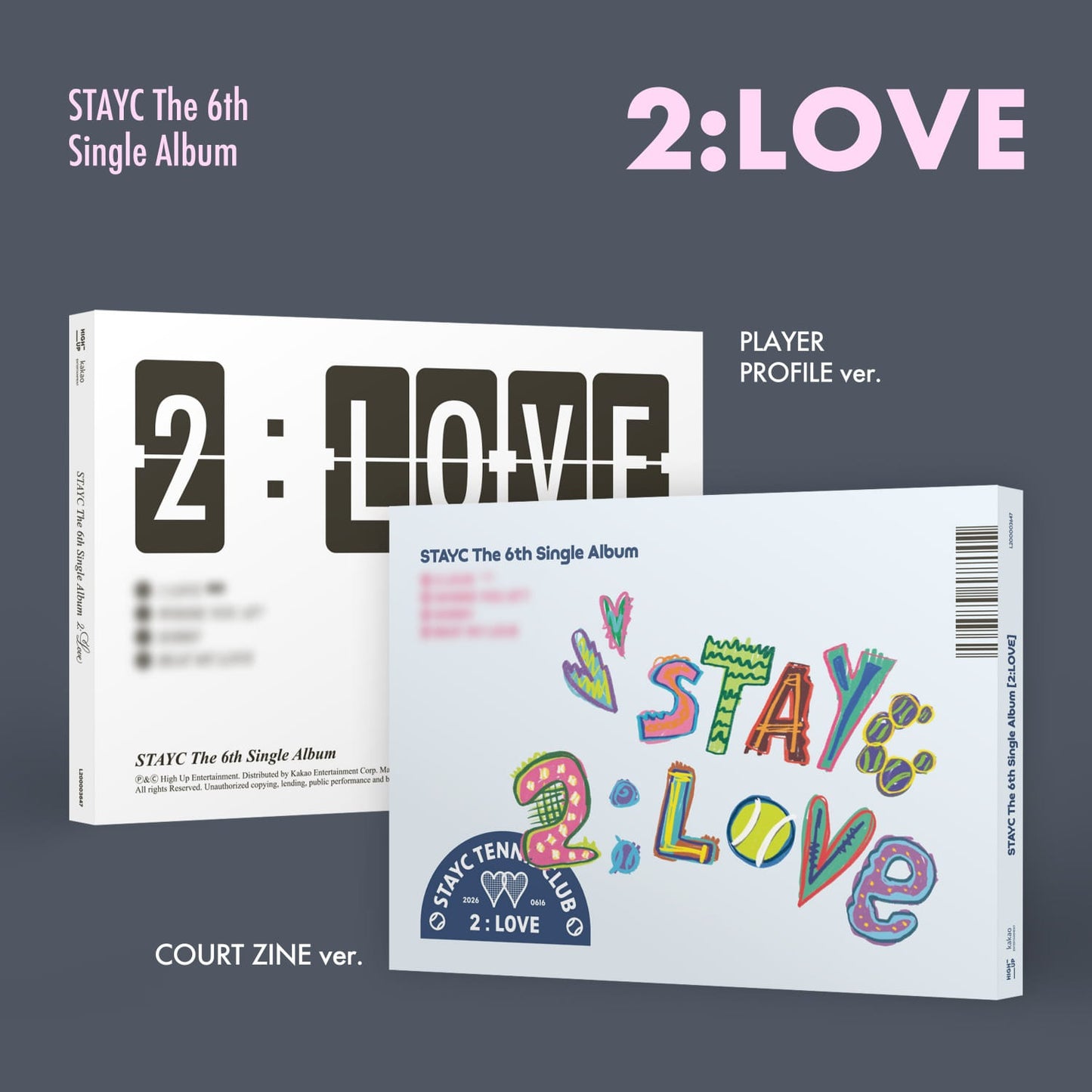 STAYC - 6TH SINGLE ALBUM 2:LOVE