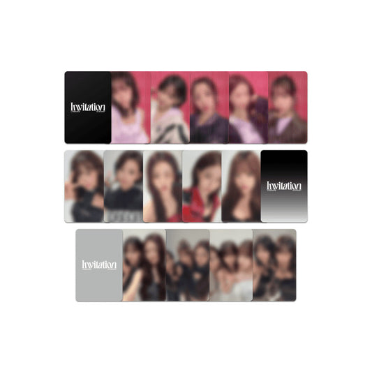 LE SSERAFIM - INVITATION VR CONCERT OFFICIAL MERCH LENTICULAR PHOTOCARD PACK