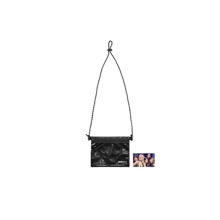 LE SSERAFIM - EASY CRAZY HOT OFFICIAL MERCH SACOCHE BAG (BLACK)