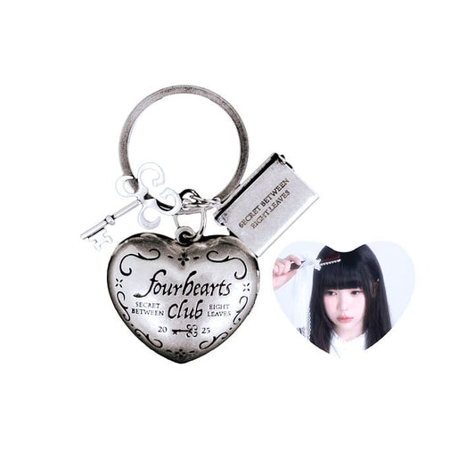 HEARTS2HEARTS - FOUR HEARTS CLUB OFFICIAL MERCH HEART PENDANT KEY RING SET