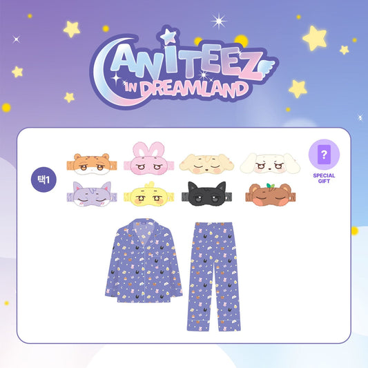 ATEEZ - ANITEEZ IN DREAMLAND OFFICIAL MERCH PAJAMAS SET