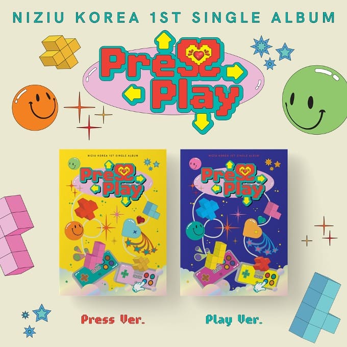 NIZIU - 1ST KOREA SINGLE ALBUM PRESS PLAY