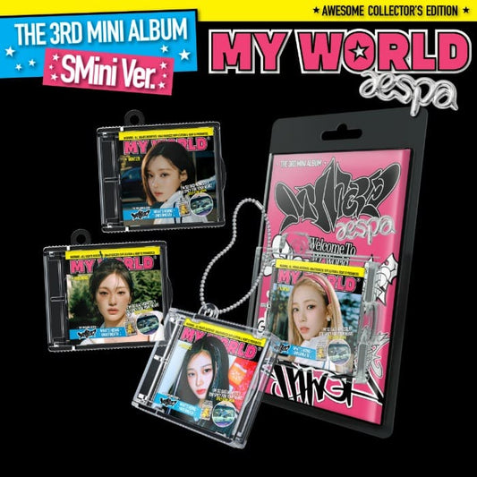 AESPA - 3RD MINI ALBUM MY WORLD SMINI VER. (SMART ALBUM)