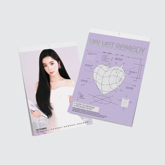 RED VELVET - 2027 SEASON'S GREETINGS WALL CALENDAR