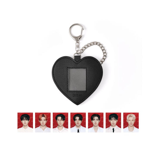ENHYPEN - WALK THE LINE : FINAL OFFICIAL MERCH MINI PHOTO HOLDER LEATHER KEYRING