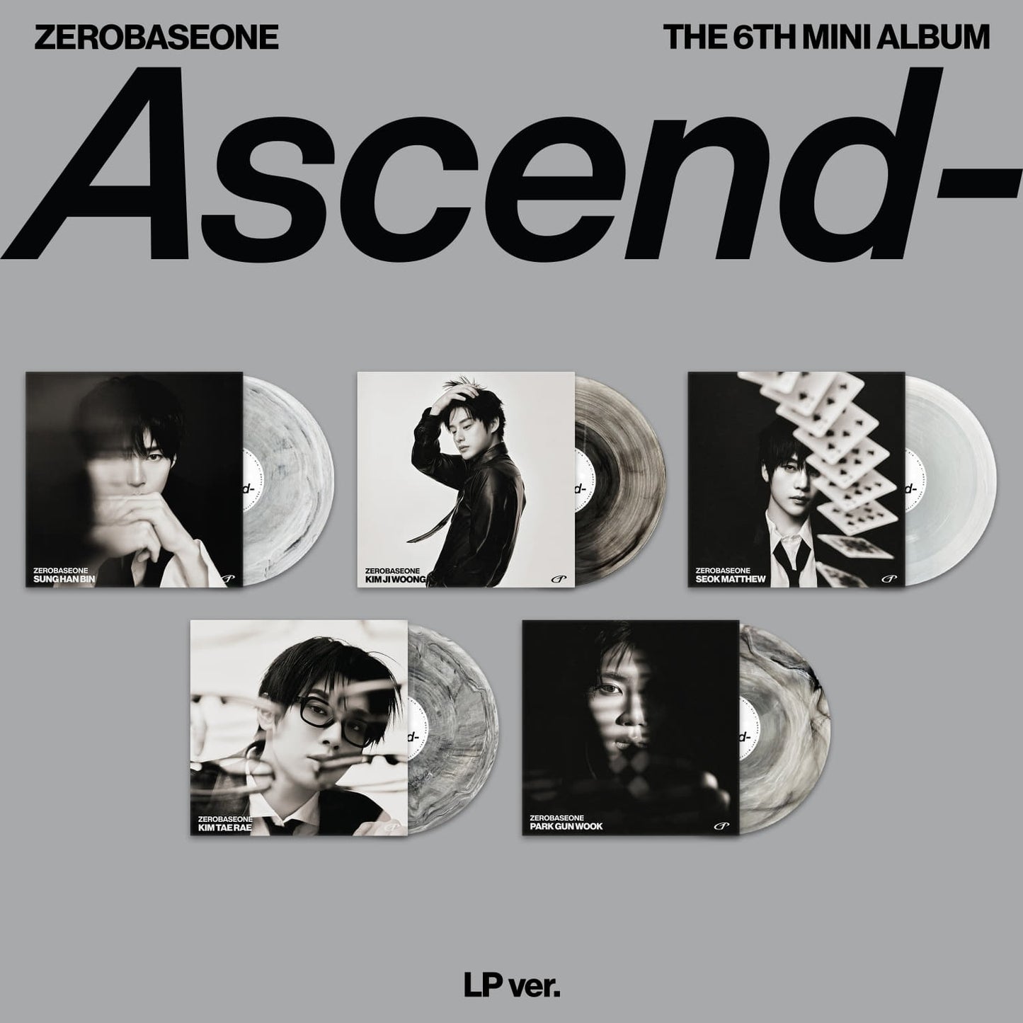 ZEROBASEONE - 6TH MINI ALBUM ASCEND- LIMITED EDITION (LP VER.)