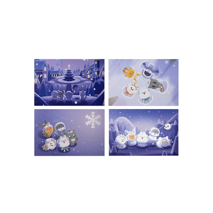 TXT - PPULBATU SNOW MAGIC OFFICIAL MERCH CARD SET