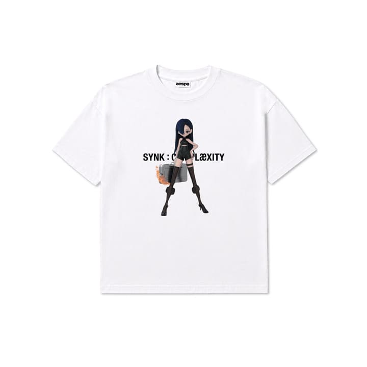 AESPA - WORLD TOUR SYNK : COMPLæXITY OFFICIAL MERCH T-SHIRT