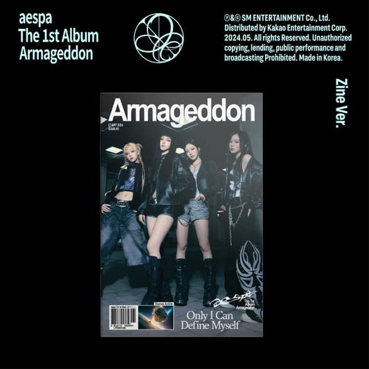 AESPA - 1ST FULL ALBUM ARMAGEDDON ZINE VER.