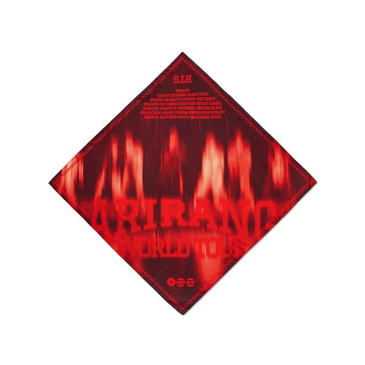 BTS - WORLD TOUR ARIRANG OFFICIAL MERCH SCARF