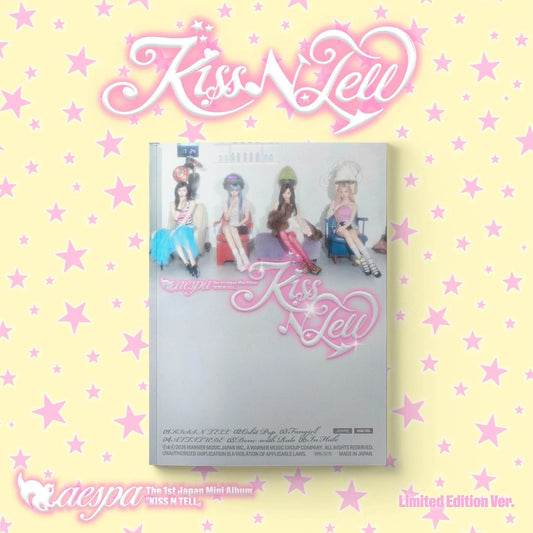 AESPA - JAPAN 1ST MINI ALBUM KISS N TELL (LIMITED EDITION VER.)
