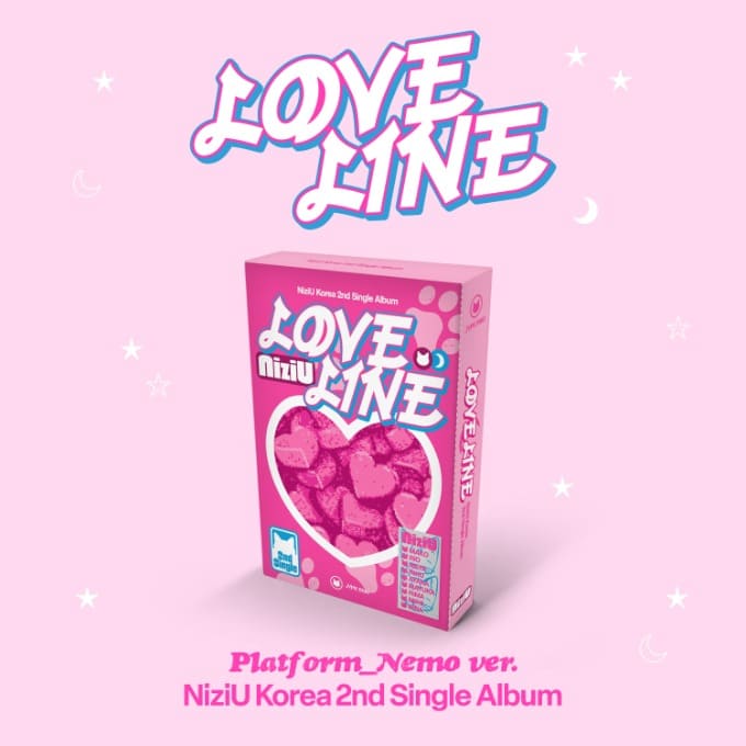 NIZIU - 2ND KOREA SINGLE ALBUM LOVE LINE (PLATFORM ALBUM NEMO VER.)
