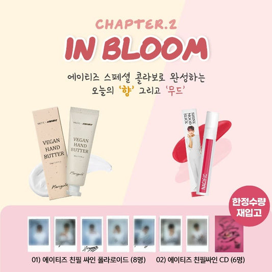 NACIFIC X ATEEZ - CHAPTER.2 IN BLOOM ATEEZ OT8 ID PHOTO & OT8 4 CUTS PHOTO SET