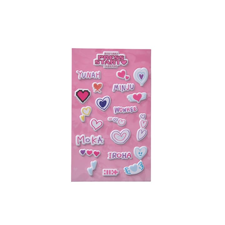 ILLIT - ILLIT LIVE PRESS START♥ IN JAPAN OFFICIAL MERCH DECO STICKER