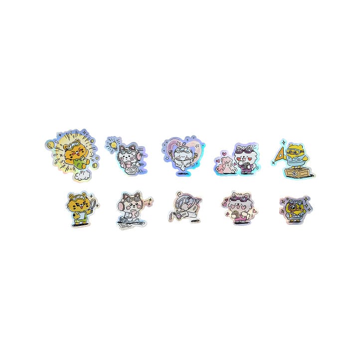 LE SSERAFIM - FIM'S CLUB SECRET LAB OFFICIAL MERCH DECO STICKER SET
