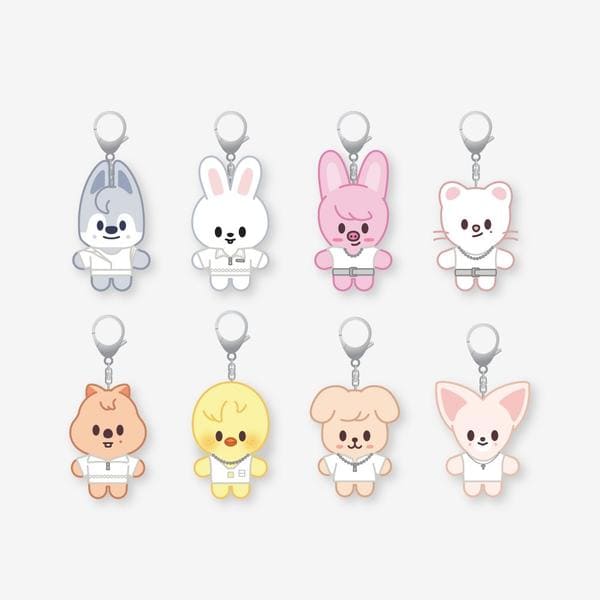 STRAY KIDS - THIS & THAT OFFICIAL MERCH SKZOO COSTUME PLUSH KEYRING