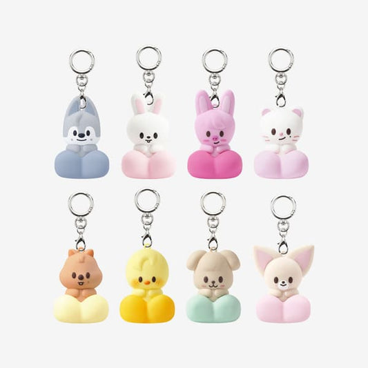 STRAY KIDS - WORLD TOUR RUN IT SEOUL OFFICIAL MERCH SKZOO SECRET CLICKER KEYRING