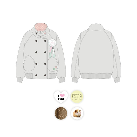 IVE - 4TH FAN CONCERT DIVE INTO IVE OFFICIAL MERCH FLEECE JACKET SET (REI)