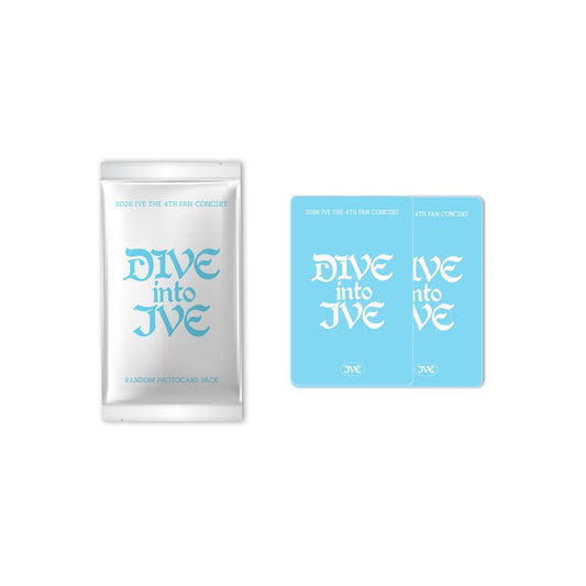 IVE - 4TH FAN CONCERT DIVE INTO IVE OFFICIAL MERCH RANDOM PHOTOCARD PACK
