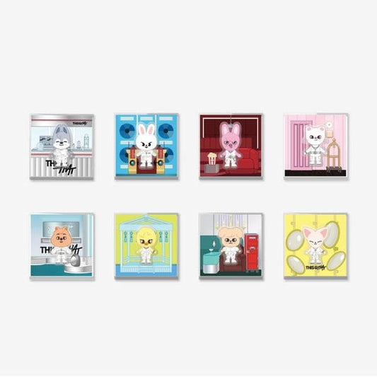 STRAY KIDS - THIS & THAT OFFICIAL MERCH SKZOO SPINNING MAGNET