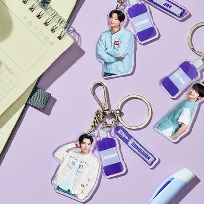 ENHYPEN X LISTERINE - MOUTHWASH TOTAL CARE PLUS 750ML (+ENHYPEN RANDOM KEYRING)