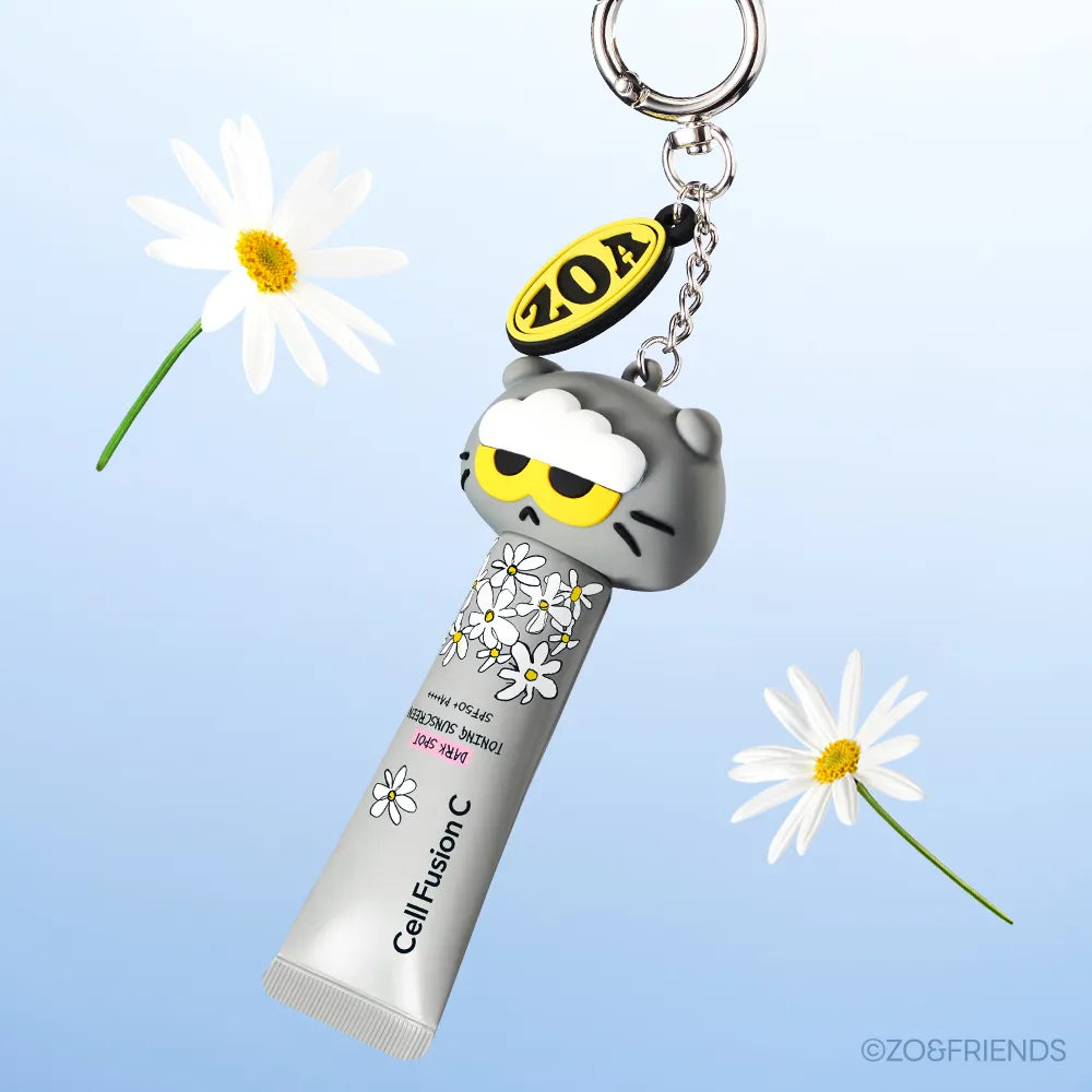 CELL FUSION C - DARK SPOT TONING SUNSCREEN ZO&FRIENDS EDITION TWIN PACK 35ML+35ML (+10ML+KEYRING)
