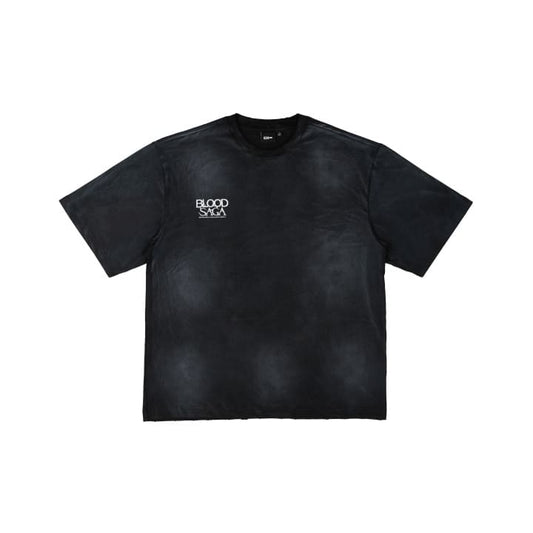 ENHYPEN - WORLD TOUR BLOOD SAGA US EXCLUSIVE OFFICIAL MERCH NA ROUTING S/S T-SHIRT (BLACK VER.)