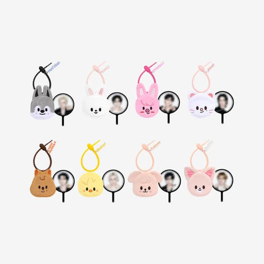 STRAY KIDS - WORLD TOUR RUN IT SEOUL OFFICIAL MERCH SKZOO PLUSH MINI PICKET KEYRING