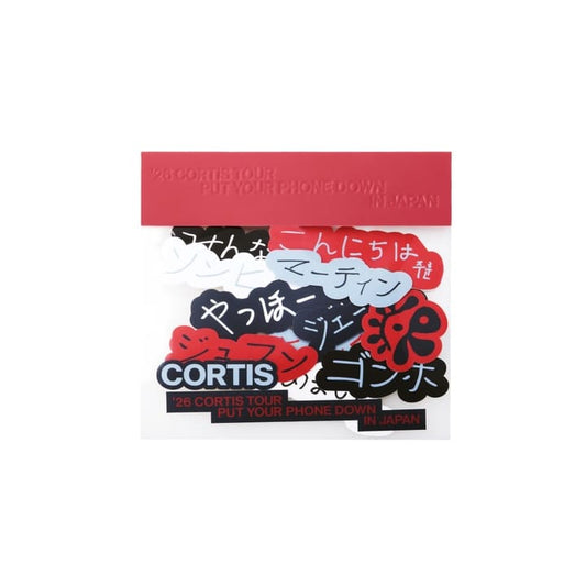 CORTIS - WORLD TOUR PUT YOUR PHONE DOWN IN JAPAN OFFICIAL MERCH STICKER PACK