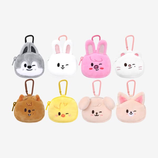 STRAY KIDS - WORLD TOUR RUN IT SEOUL OFFICIAL MERCH SKZOO MINI BACKPACK KEYRING