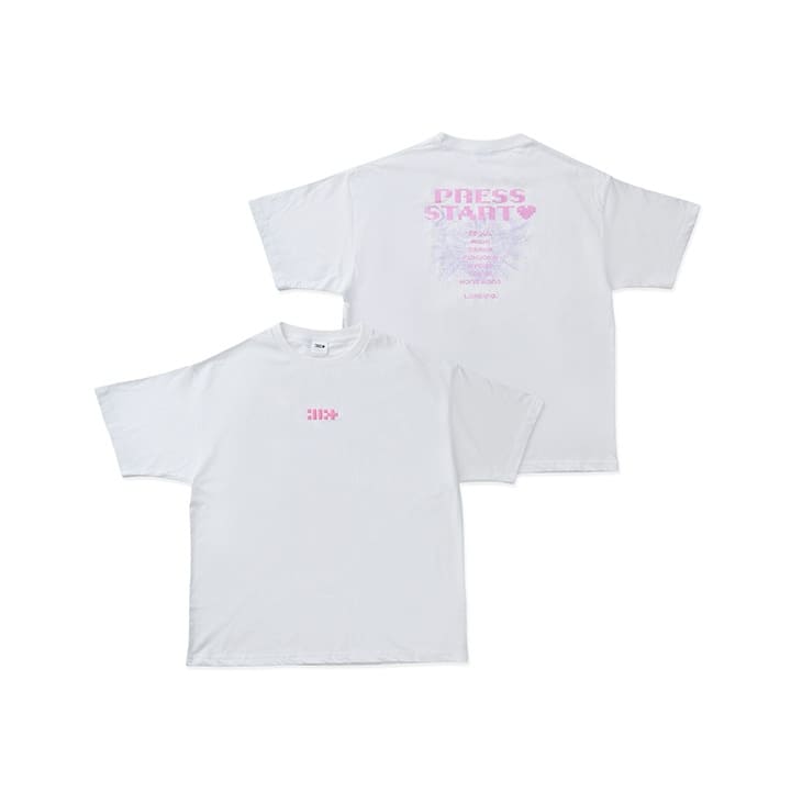 ILLIT - ILLIT LIVE PRESS START♥ IN JAPAN OFFICIAL MERCH S/S T-SHIRT