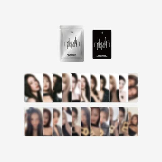 I-DLE - WORLD TOUR SYNCOPATION OFFICIAL MERCH OFFICIAL TRADING PHOTO CARD SET
