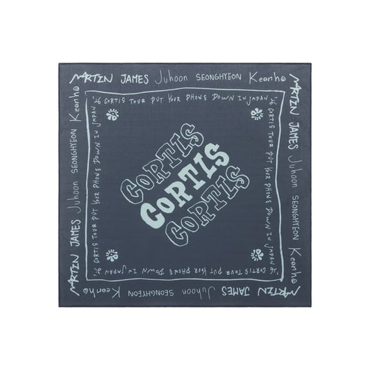 CORTIS - WORLD TOUR PUT YOUR PHONE DOWN IN JAPAN OFFICIAL MERCH BANDANA