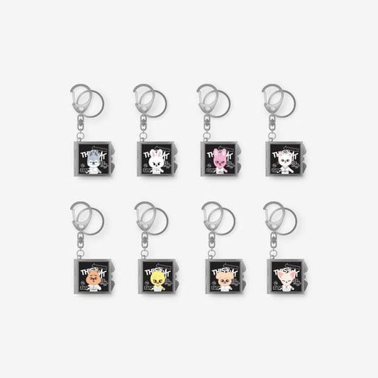 STRAY KIDS - THIS & THAT OFFICIAL MERCH SKZOO MIRROR KEYRING