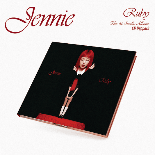 BLACKPINK Jennie 1st Solo Album Ruby CD Digipack version with Photobook, Photocard