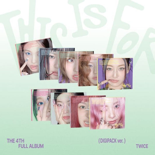TWICE - 4TH FULL ALBUM THIS IS FOR (DIGIPACK VER.)