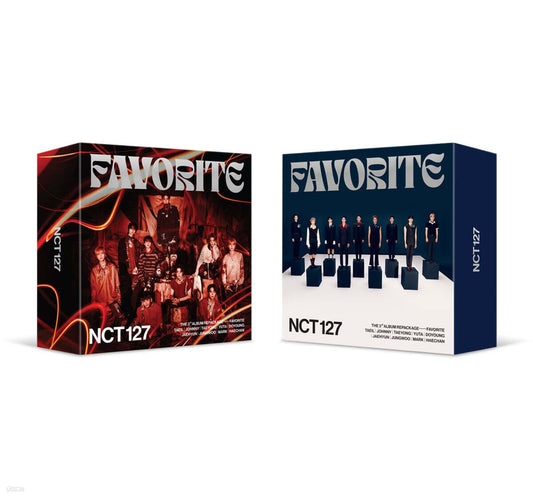 NCT 127 - 3RD FULL ALBUM REPACKAGE FAVORITE SMART ALBUM (KIT VER.)