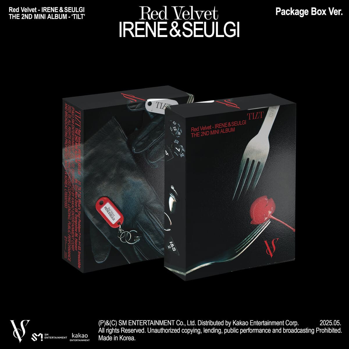 RED VELVET IRENE & SEULGI - 2ND MINI ALBUM TILT (PACKAGE BOX VER.)