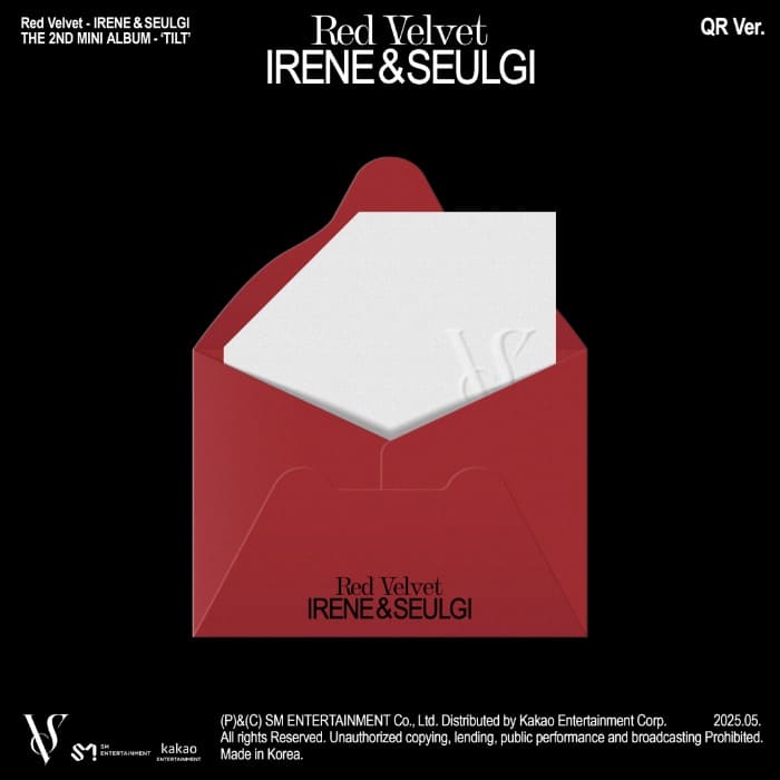 RED VELVET IRENE & SEULGI - 2ND MINI ALBUM TILT (QR VER.)