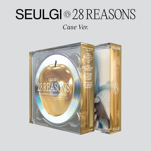 RED VELVET SEULGI - 1ST MINI ALBUM 28 REASONS (CASE VER.)