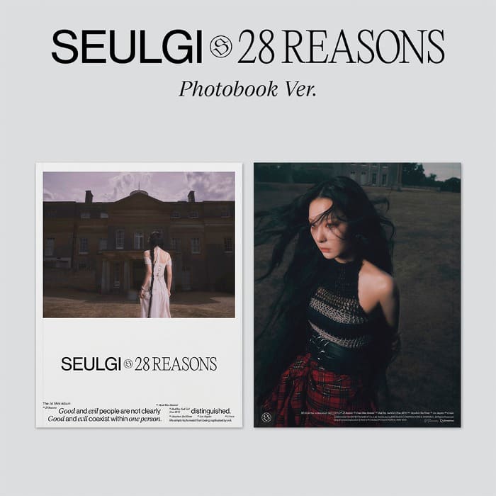 RED VELVET SEULGI - 1ST MINI ALBUM 28 REASONS (PHOTO BOOK VER.)