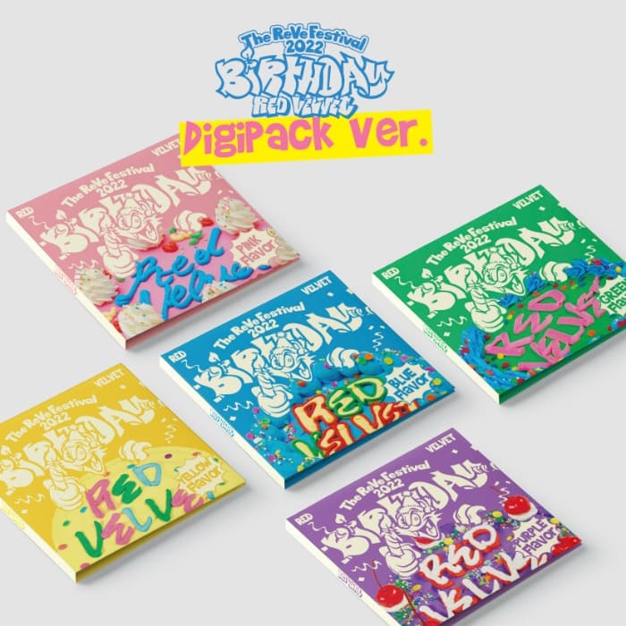 RED VELVET - MINI ALBUM THE REVE FESTIVAL 2022 BIRTHDAY (DIGIPACK VER.)