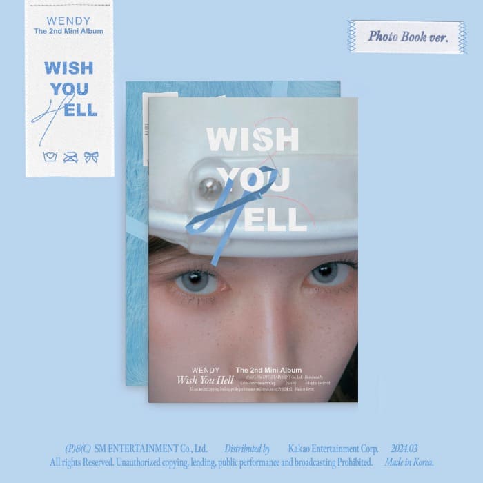 RED VELVET WENDY - 2ND MINI ALBUM WISH YOU HELL (PHOTOBOOK VER.)