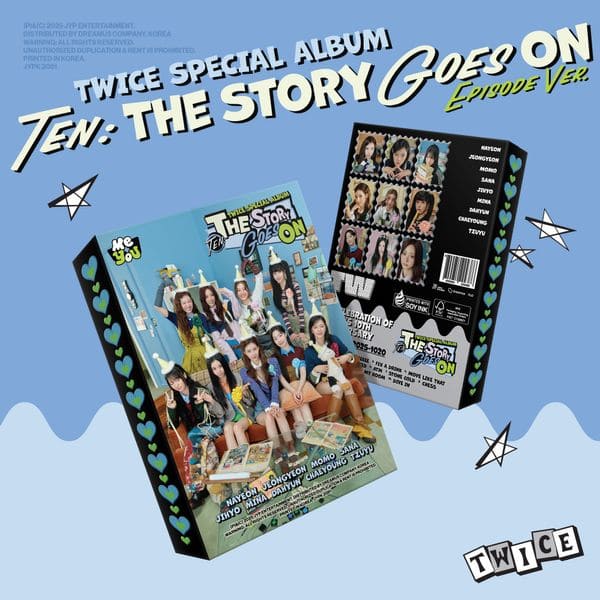TWICE - SPECIAL ALBUM TEN: THE STORY GOES ON (EPISODE VER.)
