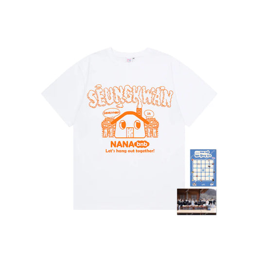 SEVENTEEN - NANA BNB WITH SEVENTEEN OFFICIAL MERCH T-SHIRT SEUNGKWAN